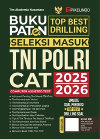 Image of Buku Paten Top Best Drilling Masuk TNI POLRI 2025-2026