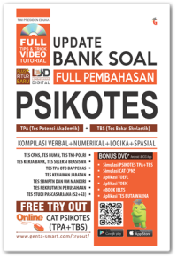 Image of Update bank soal Psikotes TPA + TBS